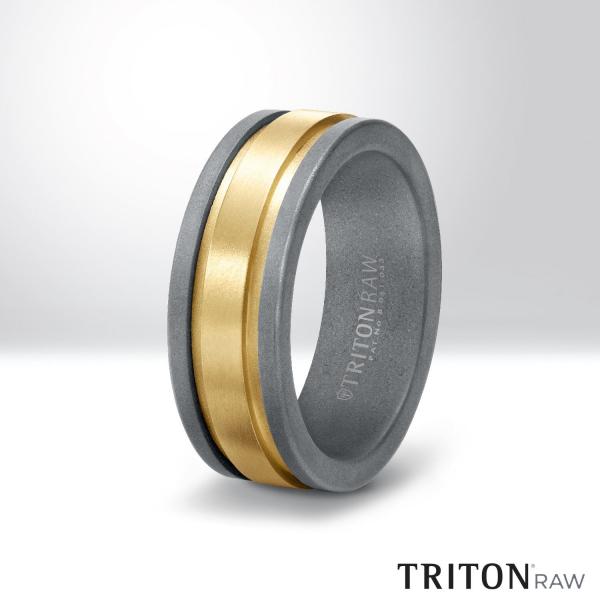 Triton raw sales wedding band