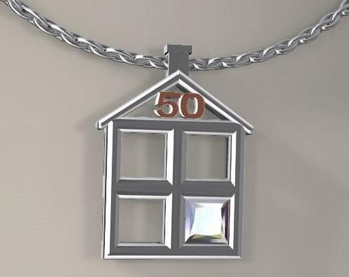 Cornerstones 50th Anniversary necklace 