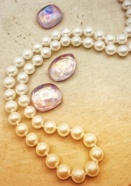 18" 7-7.5mm Akoya cultured pearl necklace. $2300.00. 